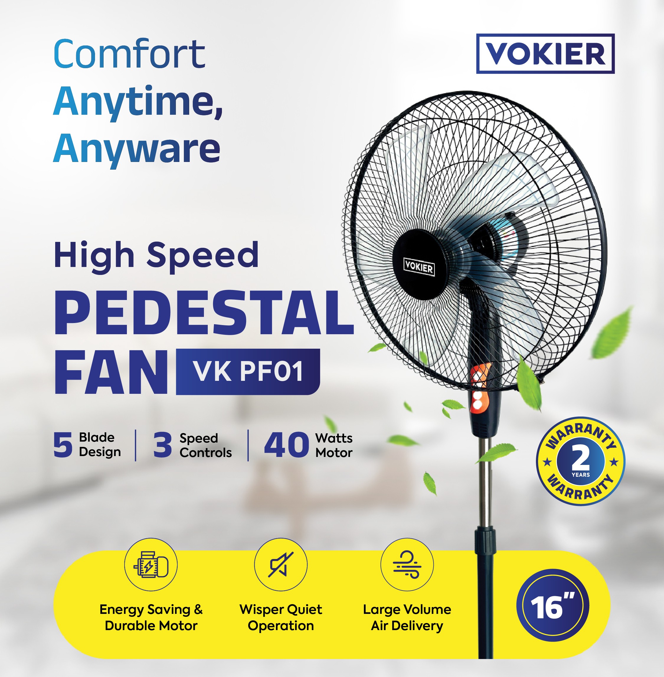 High Speed Pedestal Fan Gallery 4
